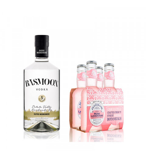 Vodka Basmoon + Pack x 4 de...