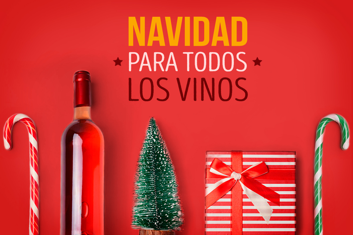 Navidad para todos los vinos ¡Tu eliges el momento para celebrar, nosotros  el vino!