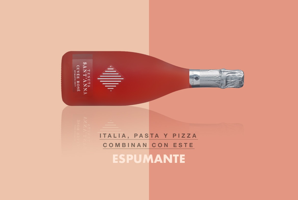 Vino Italiano recomendado Tenuta Santa'Anna Cuvée Rosé Spumante Brut