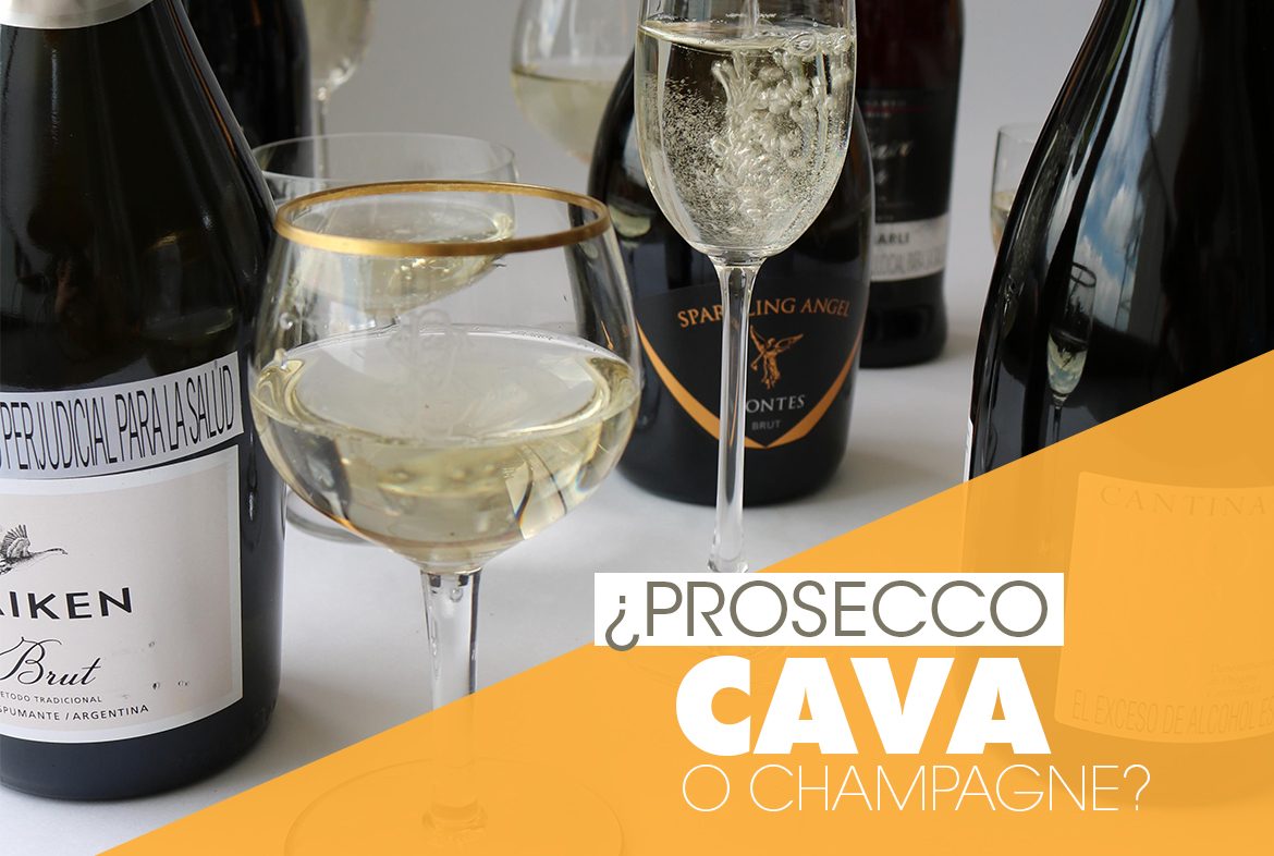¿Prosecco, cava o champagne? Espumantes para celebrar