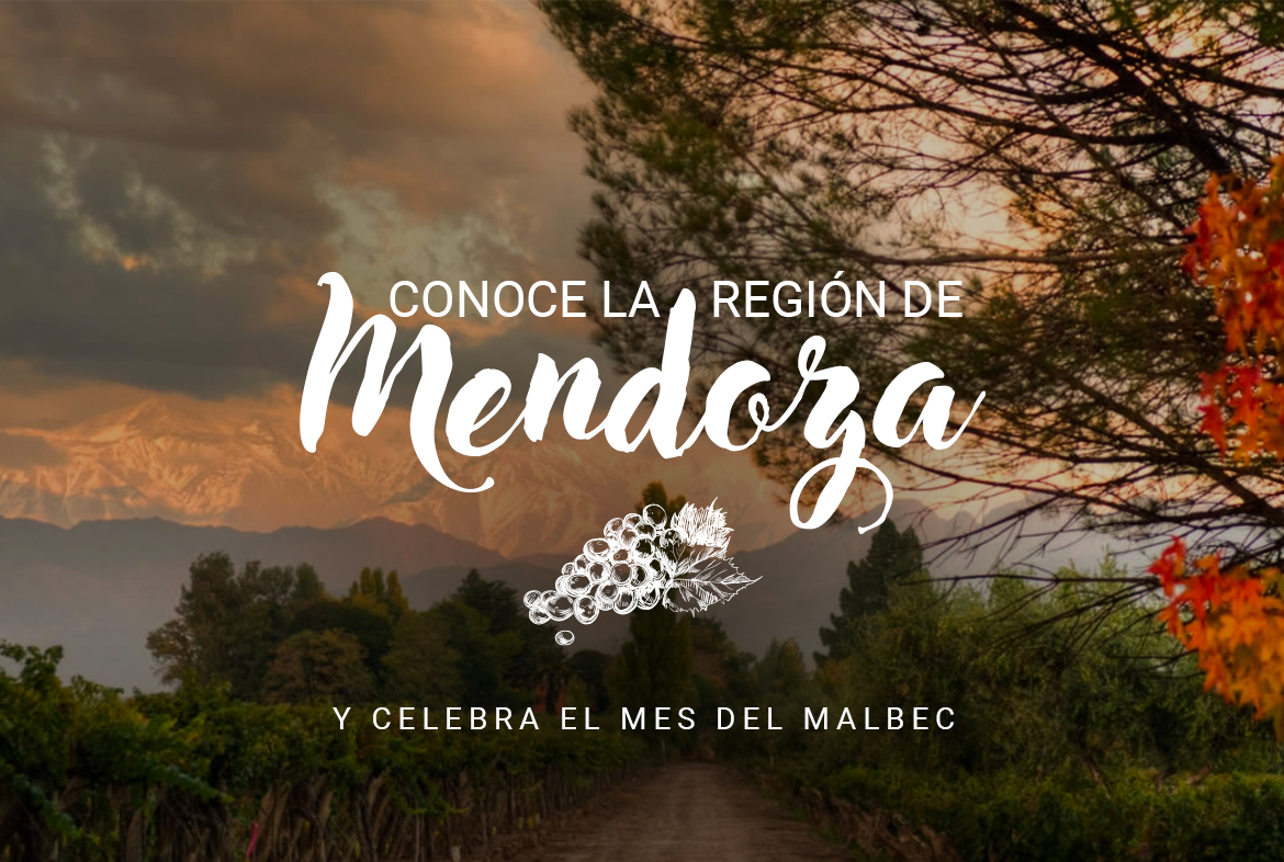 Conoce la región de Mendoza y celebra el mes del Malbec 