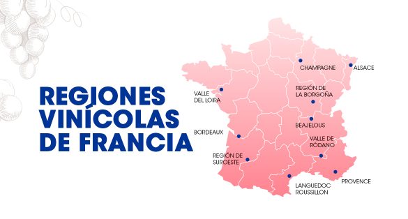 Las Principales Regiones Vin Colas De Francia Viaja Con Tus Sentidos