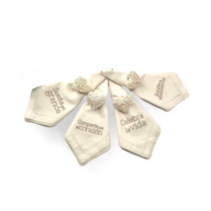 Servilleta bordada X4