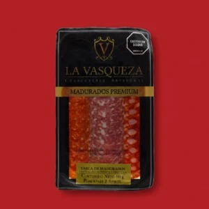 La Vasqueza - Tabla Madurados  Pepperoni, Salami Pimienta y Chorizo Vela 80 gr