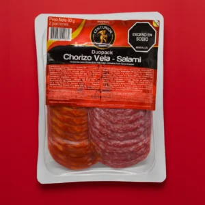 Mix Chorizo + Salami 80 gr