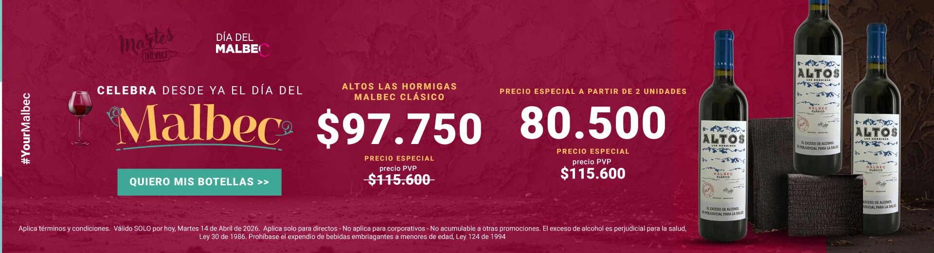 Compra tu vino favorito online, fácil y rápido