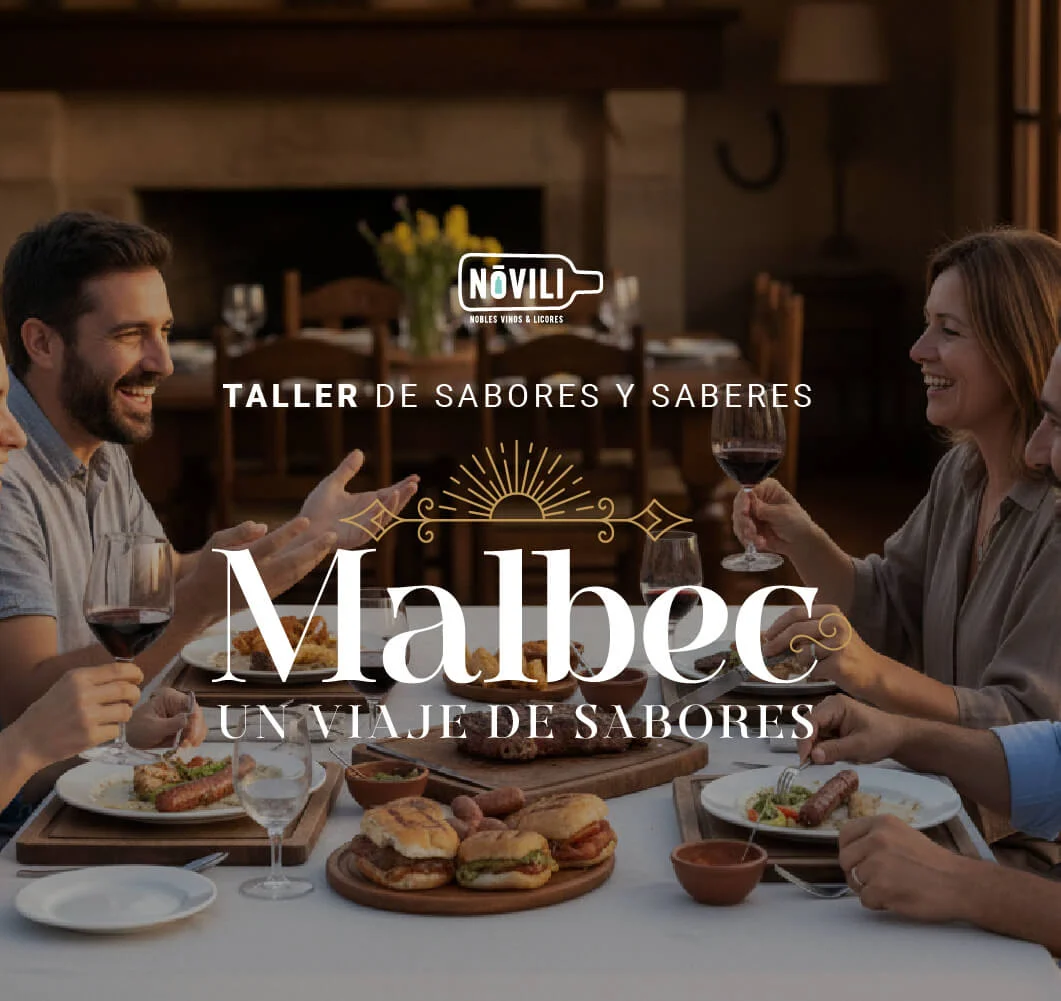 Malbec, un viaje de sabores - Taller de sabores y saberes