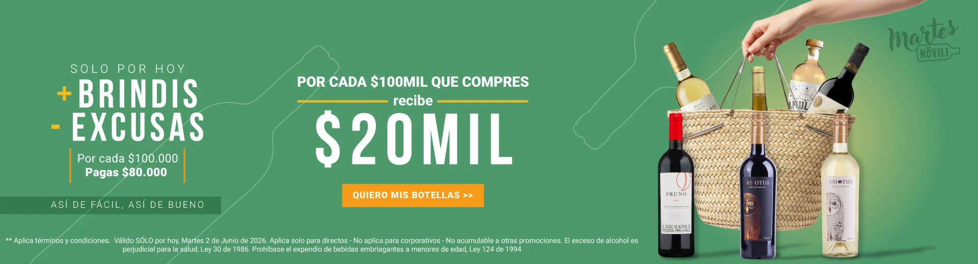 Compra tu vino favorito online, fácil y rápido