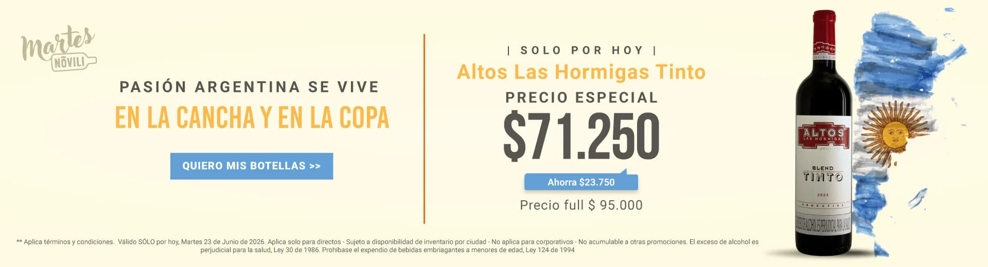 Compra tu vino favorito online, fácil y rápido