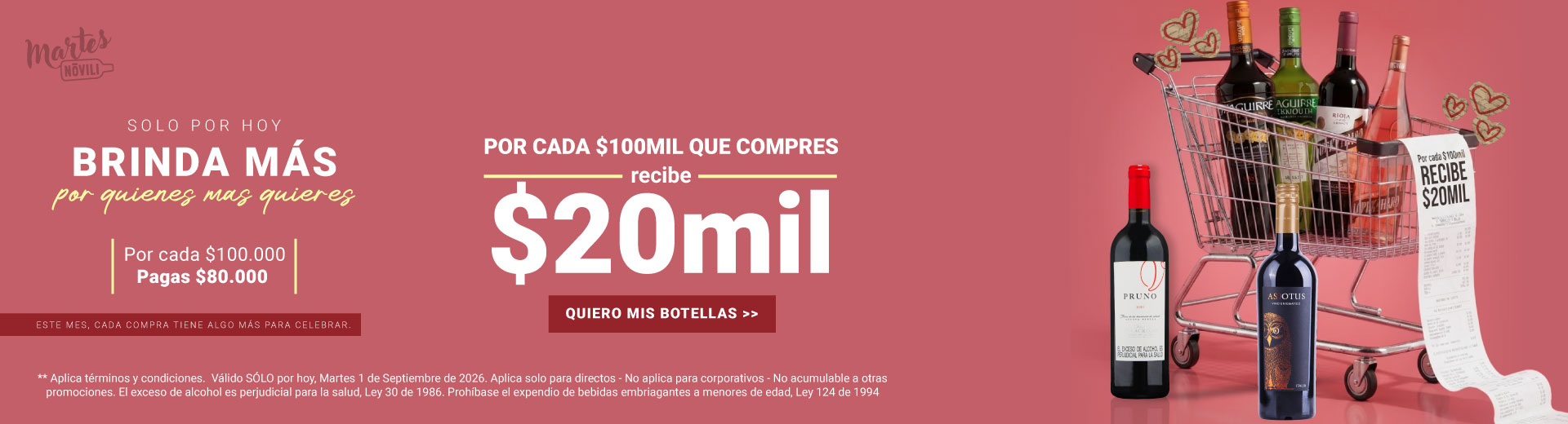 Compra tu vino favorito online, fácil y rápido